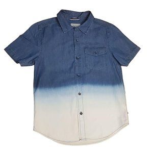 Lucky Brand Chambray Shirt Size Small Blue